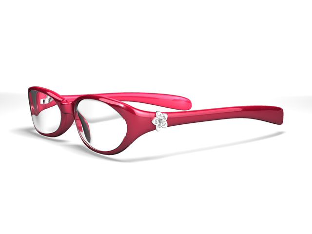 ジュエリー作品8 - 眼鏡フレーム